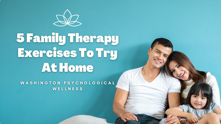 5 Family Therapy Exercises to Try at Home