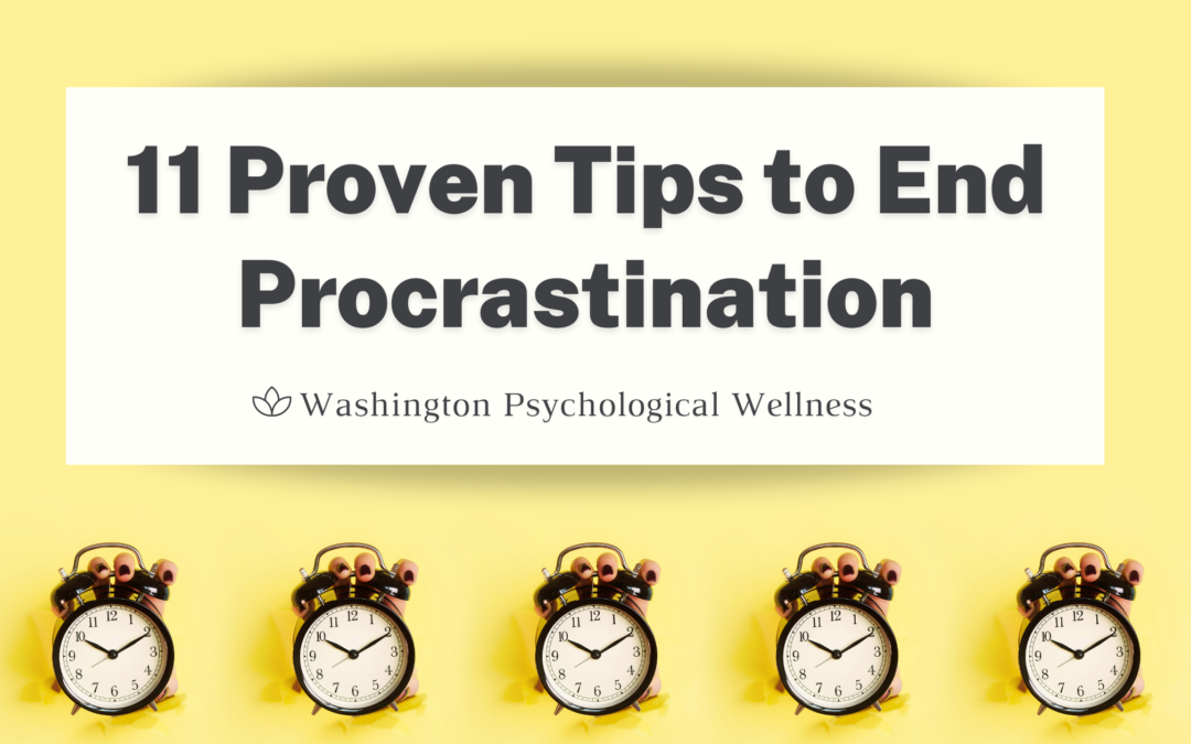 11 Tips To Stop Procrastination
