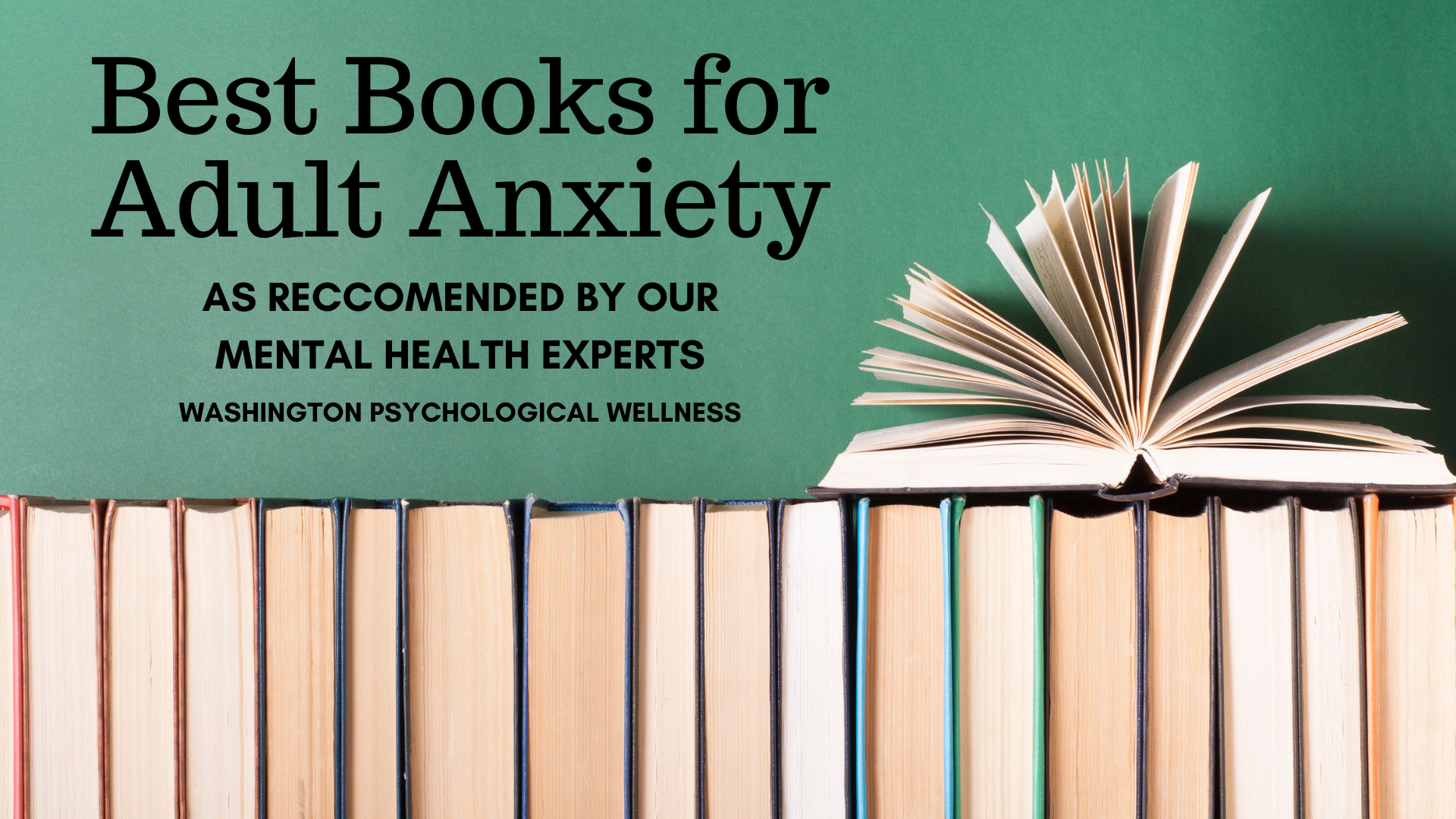 Books for Adult Anxiety