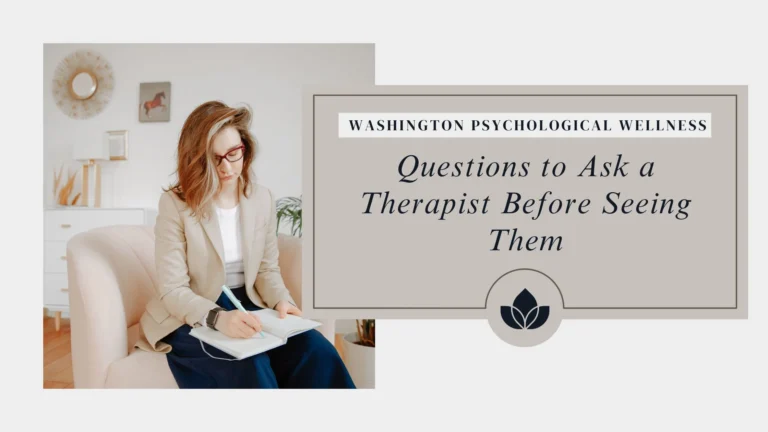 Questions to Ask a Therapist in Rockville Before Seeing Them