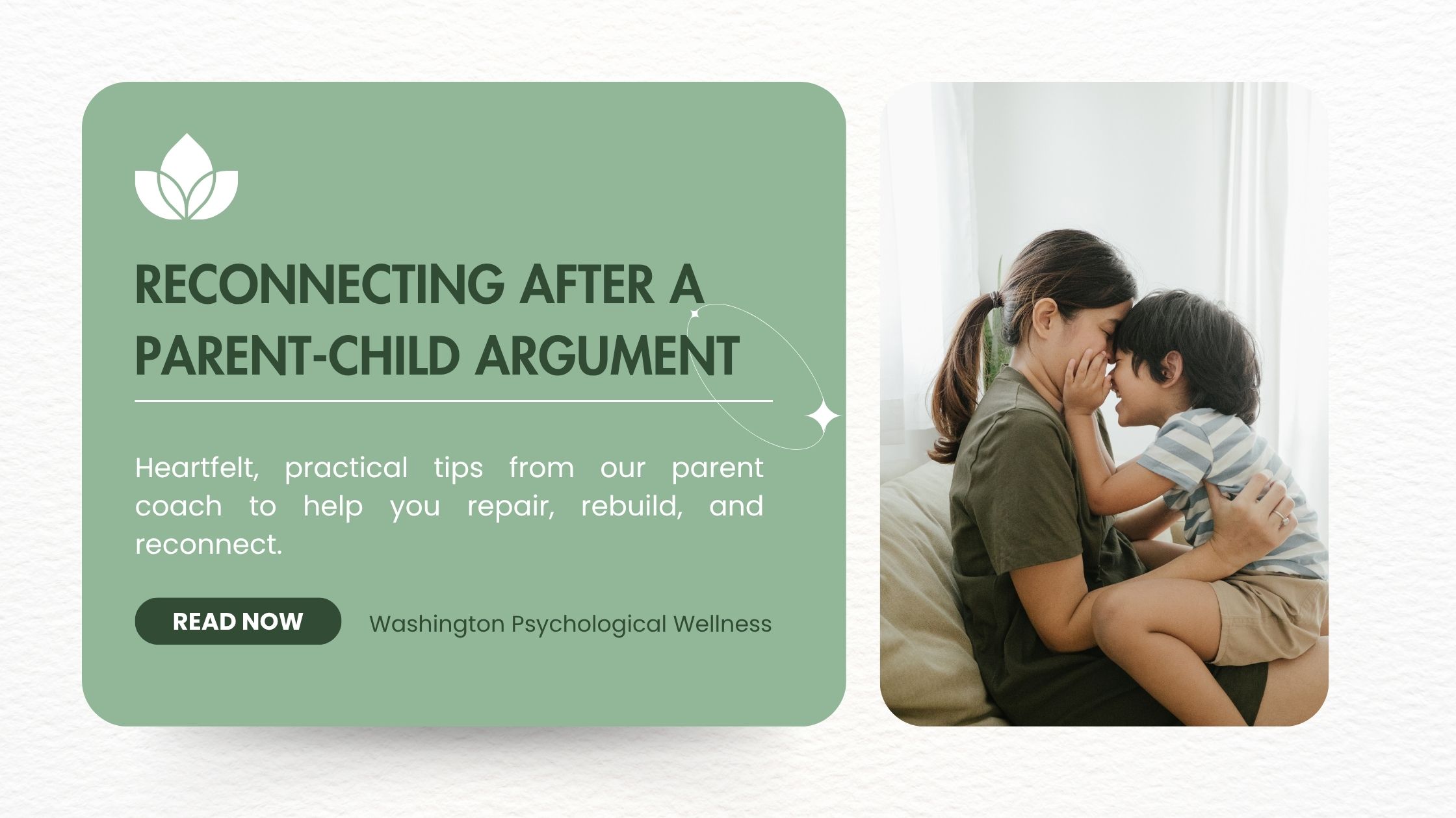 Reconnecting After a Parent-Child Argument How to Reconnect with Your Child After an Argument