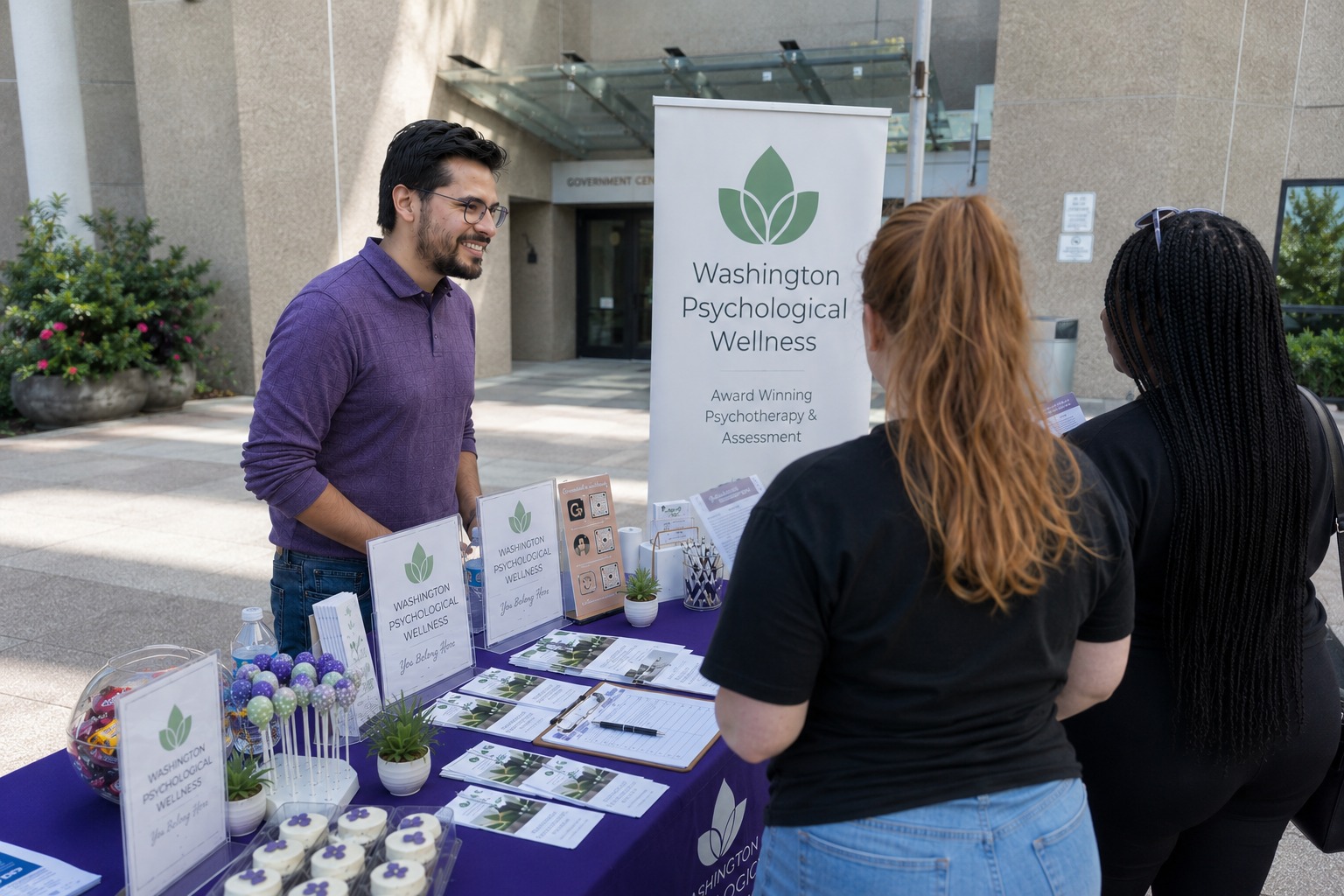 Washington Psychological Wellness community engagement